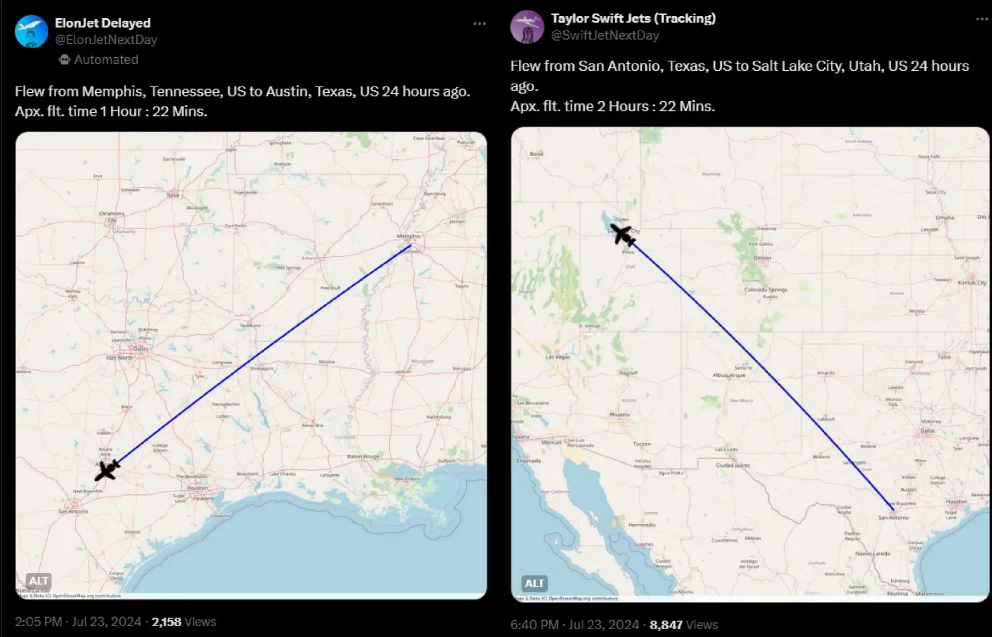 ElonJet post example