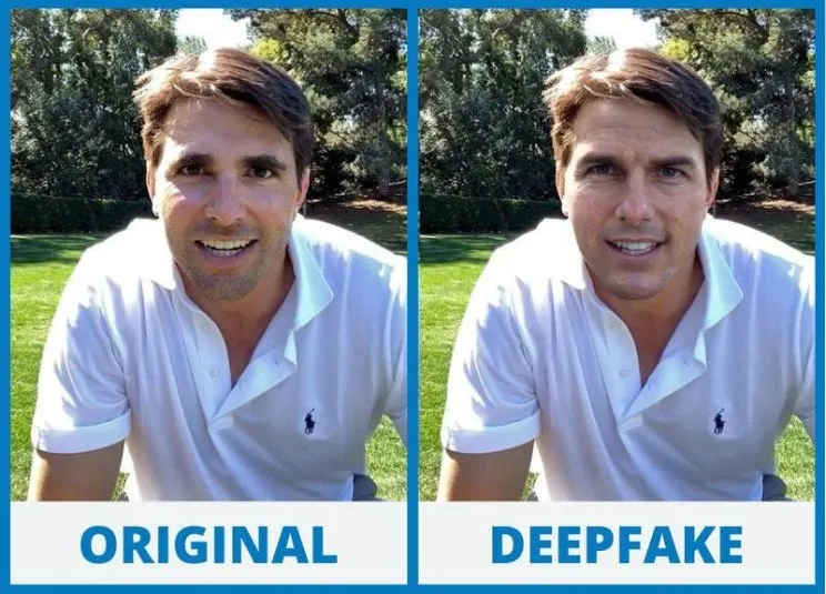 Face swap example